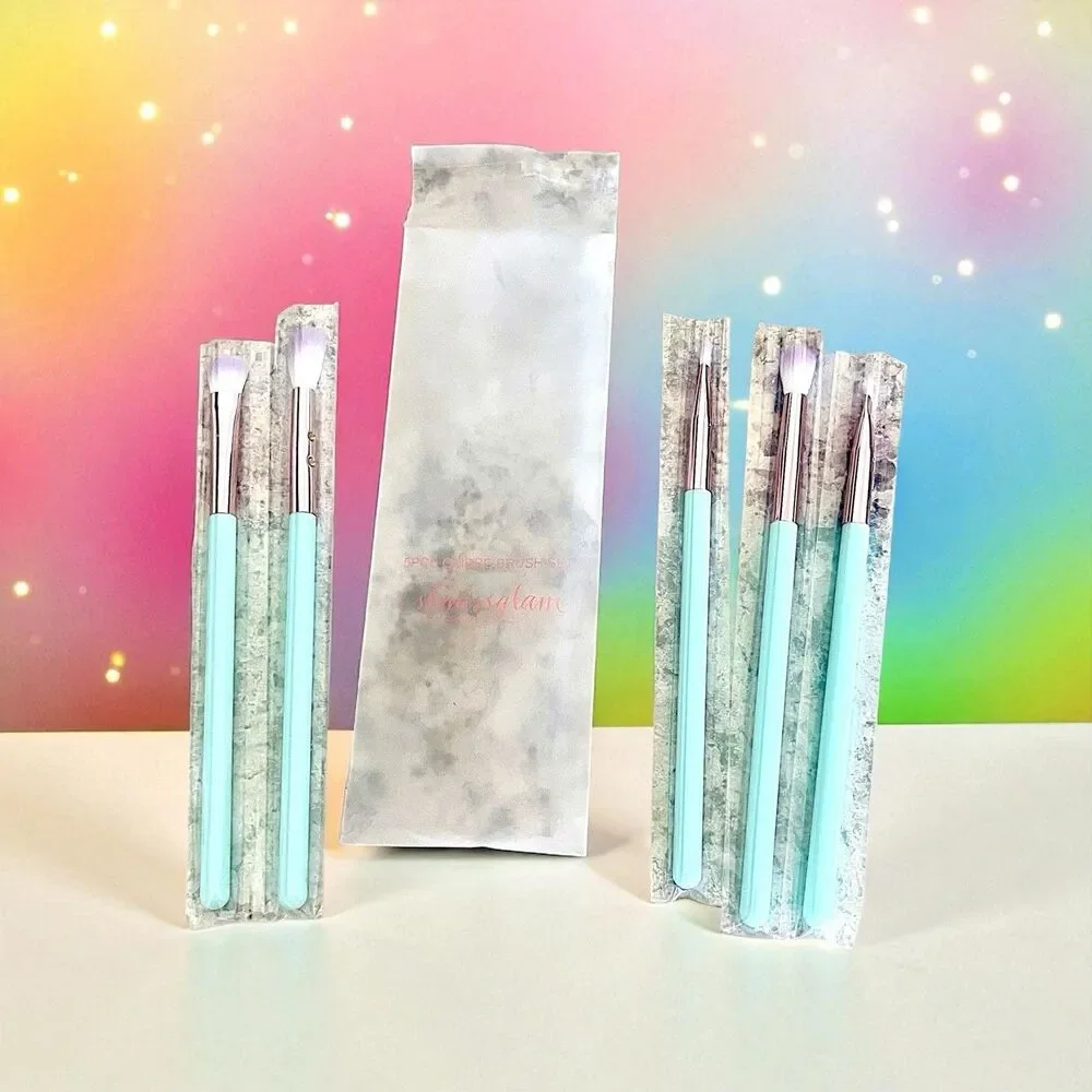 Slmissglam Stay Sparkly 5 Pcs Ombre Brush Set New MSRP $72
